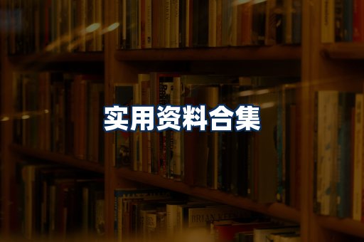 实用PDF资料展示